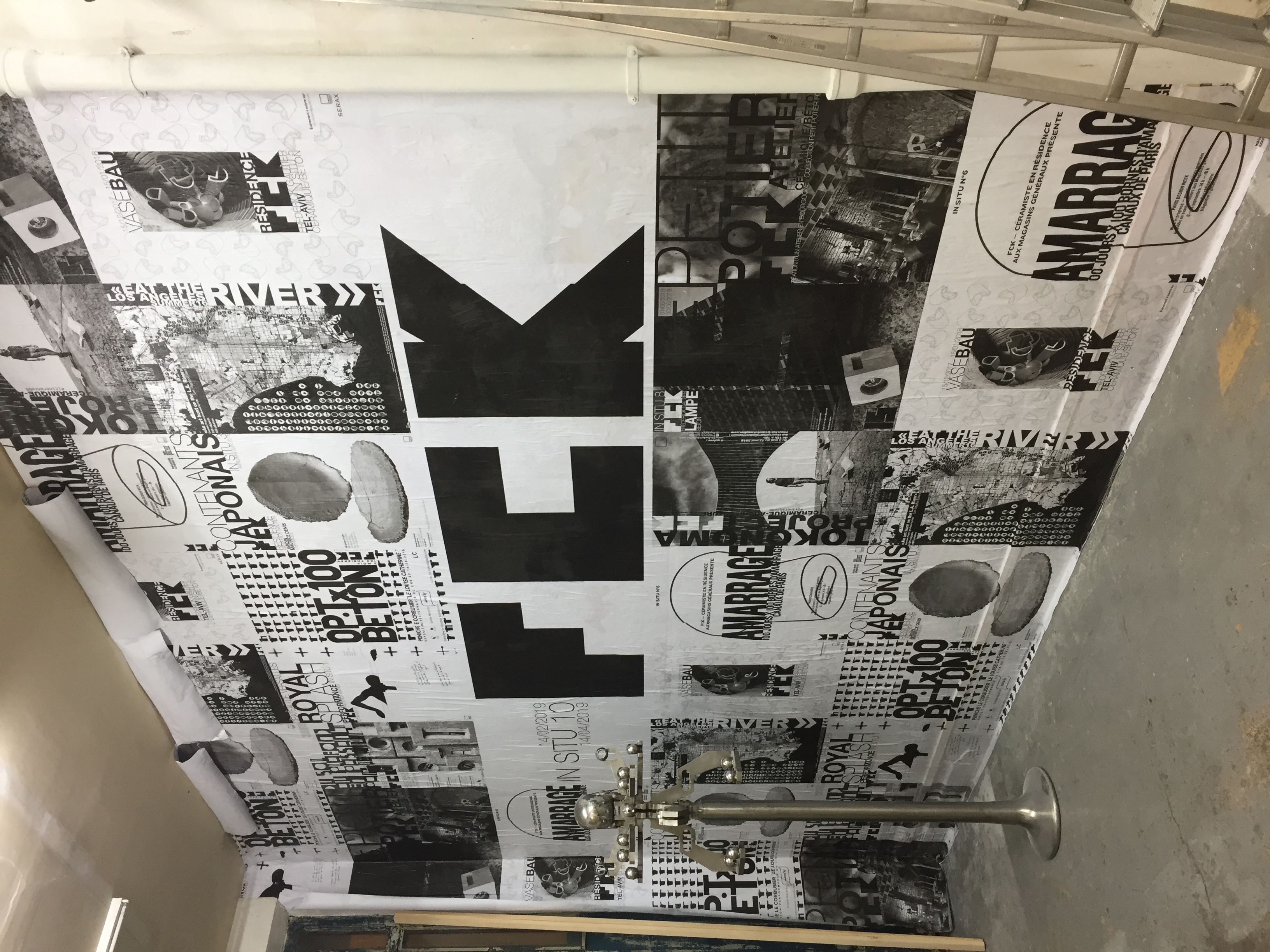 AND - Création et réalisation Signalétique exposition- Frédérick Gautier